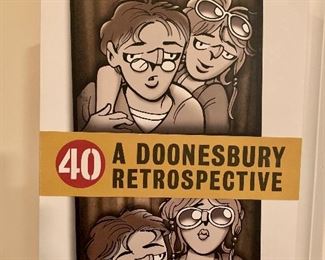 Item 124:  Celebrating 40 years of Doonesbury comics: $40