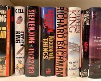 Item 184:  Lot of Stephen King books: $35