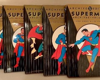 Item 187:  (5) Archive Edition Superman books: $70