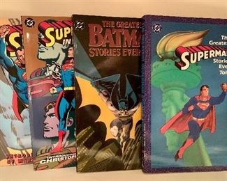 Item 188:  Lot of (4) Superman books: $30