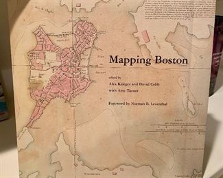 Item 191:  Mapping Boston coffee table book: $15
