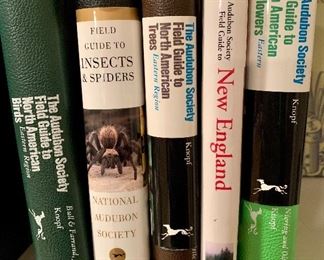 Item 198:  Lot of Audubon Society field guides: $25