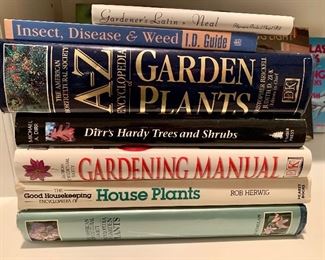 Item 199:  Lot of gardening books: $25