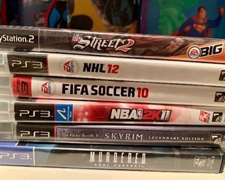 Item 202:  Lot of PlayStation games: $12