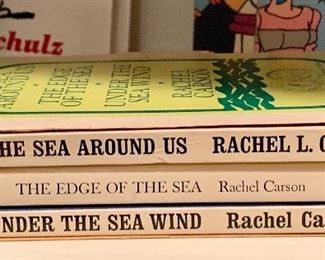 Item 203:  Lot of Rachel L. Carson books: $8