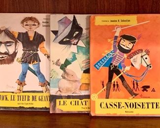 Item 204:  Lot of 3 French books: $6