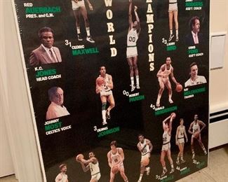 Item 206:  Celtics championship team 1983 - 1984: $28