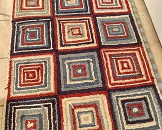 Item 110:  Pottery Barn Aidan rug - 3" x 5": $45