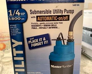 Item 221:  Master Plumber sub pump: $30
