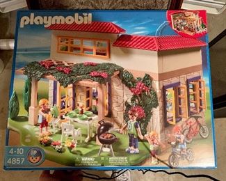Item 177:  Playmobil  Leisure Summer House: $42