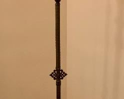 Item 153:  Stained glass lamp - 70.5": $245