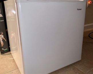 Item 151:  Haier mini-fridge - 18.5" x 18" x 19.5": $50