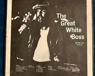 The Great White Boss - Boot: August 15, 1975: $25