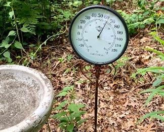 Butterfly Garden Thermometer: $8