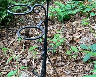 Iron 3-plant stand: $30