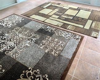 Item 73 a and b: Each are 85.00 -- UPDATE - Front rug is now sold