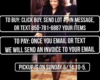 TEXT me your lot numbers or click buy and send via email. YOU MUST HAVE CREATED AN ACCOUNT and confirmed it within your email account in order to buy. 