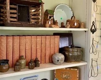 Collection of books 'The South in the Building of a Nation'.