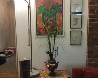 Lamp, decor, pictures