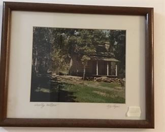 Wooly Hollow framed picture