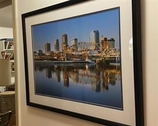 Framed Skyline picture