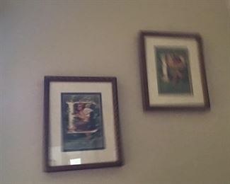 Framed pictures
