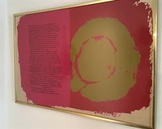 Framed print