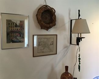 Lamp and decor