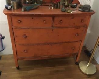 Front of chest