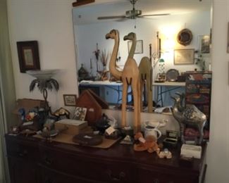 Living Room - Sideboard with lots of decor