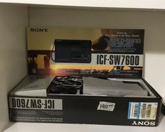 Sony receiver