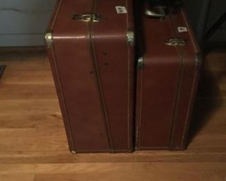 Vintage suitcases