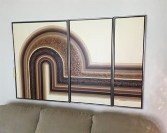 Letterman wall decor