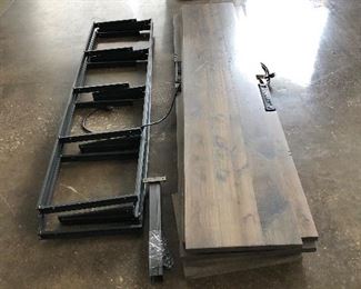 Wall Mount Shelving Unit HEAVY DUTY with electricity componant