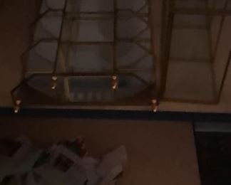 Brash Finish Display Curios