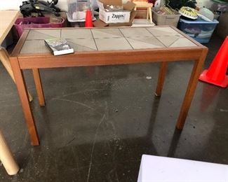 Ceramic Top Table Great for Plants