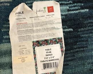 Fable Shag Carpet Indigo