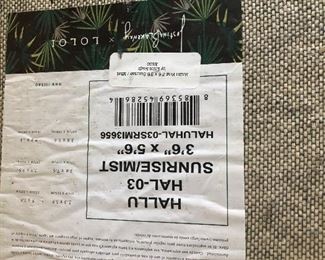 Hallu Collection Justine Blakeney Sunrise Mist 3'6" x 5'6"