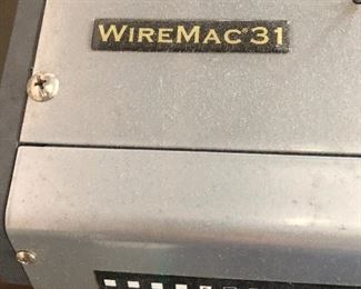 WireMac 31 Punch & Binding Machine