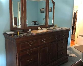 Dresser with Mirror by Sumter