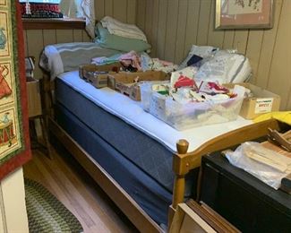 Twin Bunk Beds with newer mattresses