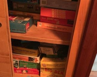 Lots of old puzzles 