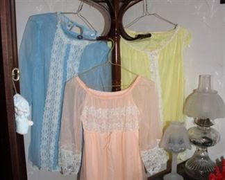 Vintage Nighties, coat rack 