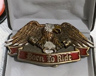 $12 - Born to Ride Belt Buckle