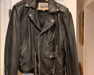 $50 - Leather Biker's Jacket from Open Road