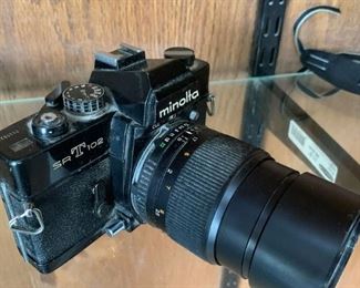 Minolta SR T 102 Camera with Lens