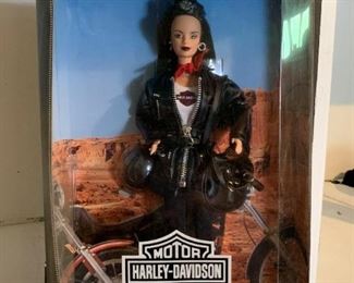 Harley-Davidson Motorcycle Barbie Dolls (NIB)