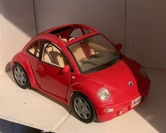Barbie's VW Bug Toy