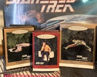 Star Trek Hallmark Keepsake Christmas Ornaments