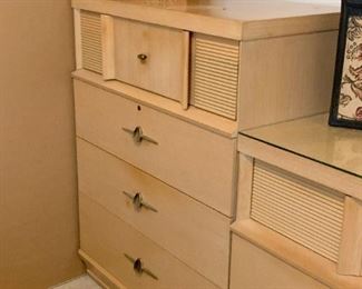 Vintage Highboy Chest of Drawers / Dresser